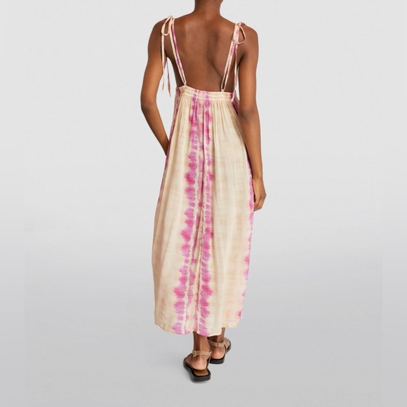 ALLSAINTS ~ Rosa Marea Tie Dye Print Dress - Picture 8 of 12
